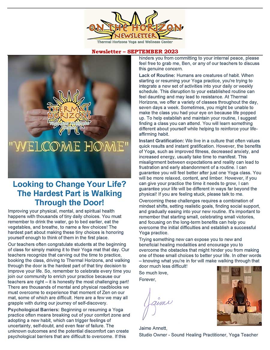 Newsletter September 2023 Page 1 small