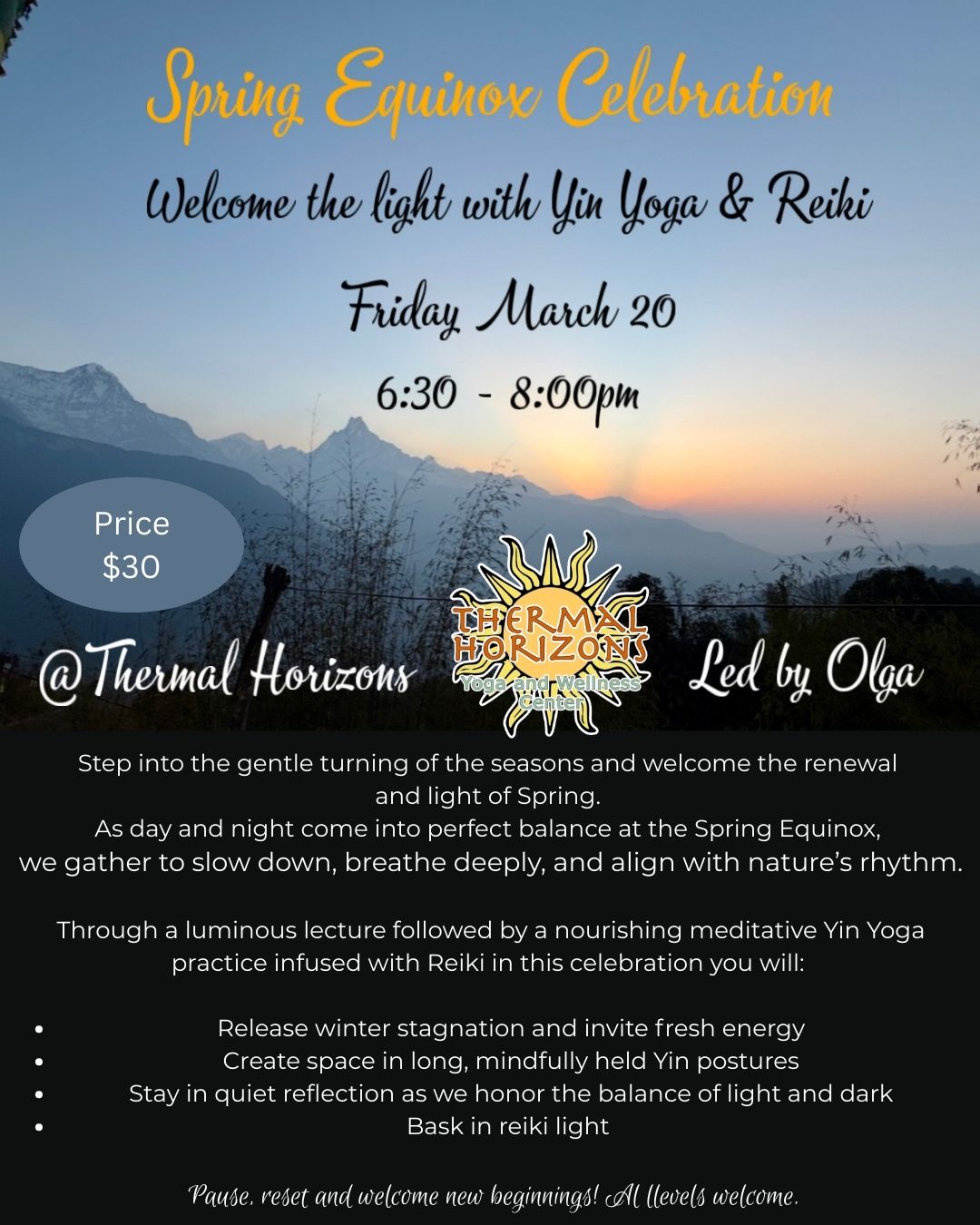 Spring Equinox Celebration